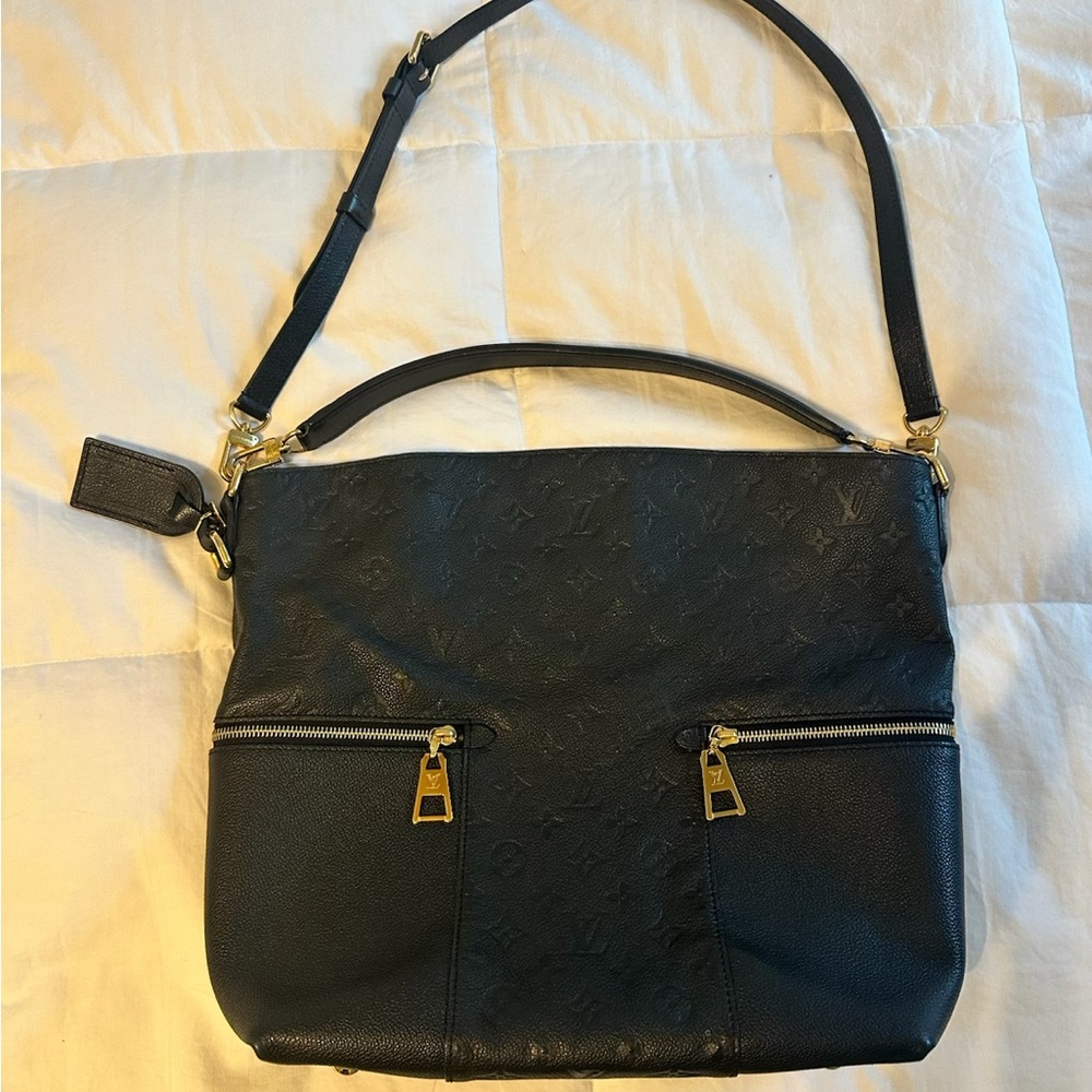 Louis Vuitton Black Monogram Shoulder Bag